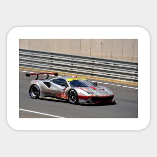 Ferrari 488 GTE EVO no54 24 Hours of Le Mans 2023 Sticker